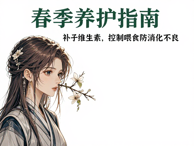 春季养护指南,补充维生素,控制喂食防消化不良