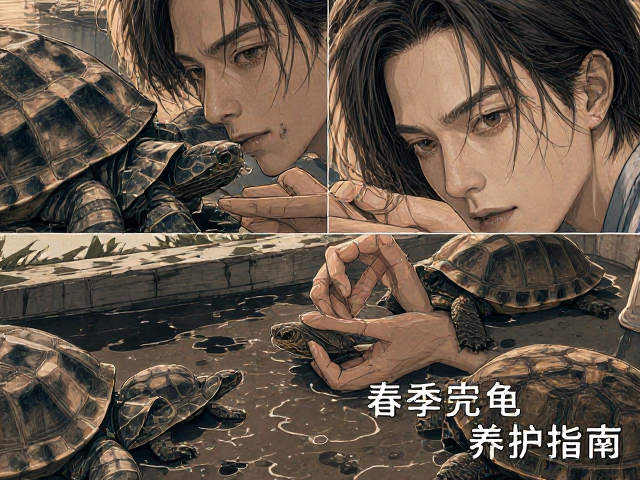 春季龟类养护指南,如何准备冬眠场所并保持基质湿润