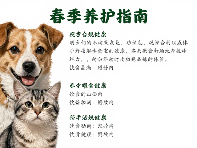 春季养护指南,增加喂食频率,观察活跃度助宠物健康