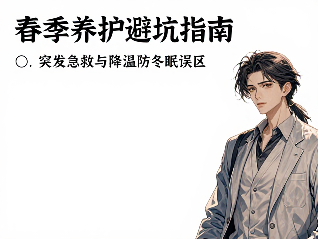 春季养护避坑指南,突发急救与降温防冬眠误区