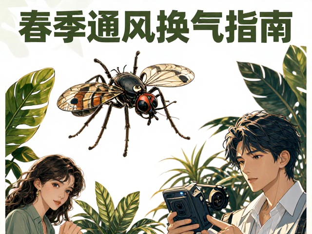 春季通风换气指南,按昆虫种类选绿植,净化空气防蚊虫