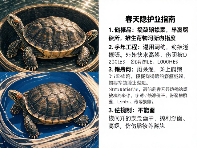 春季乌龟养护,加热设备使用与提供隐蔽所指南