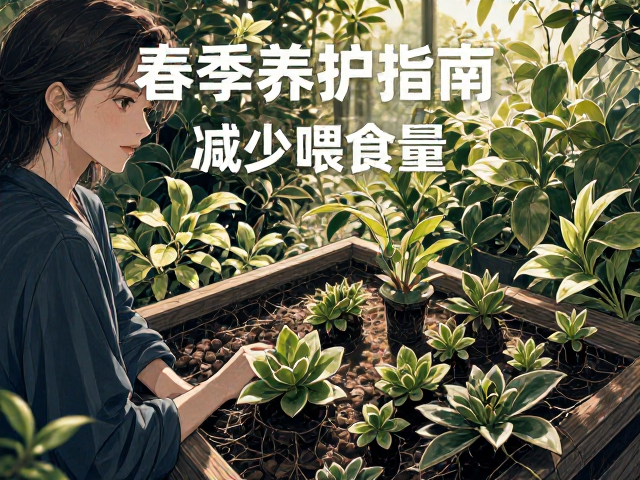 春季养护指南,减少喂食量,搭配植物让绿植更茂盛