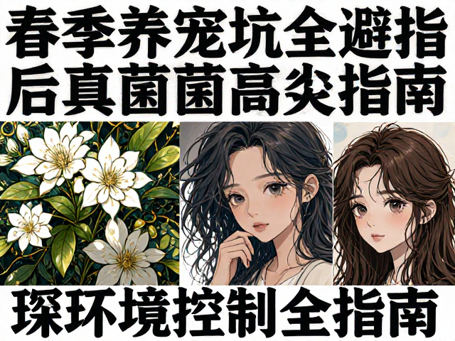 春季养宠避坑,冬眠后真菌感染高发,环境控制全指南