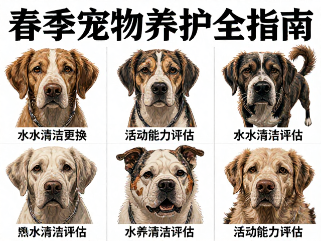 春季宠物养护指南,水源清洁更换与活动能力评估全解析