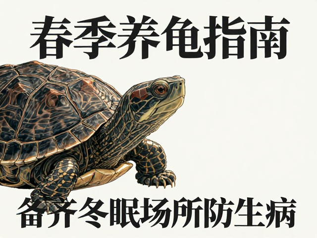 春季养龟指南,停止高蛋白,备齐冬眠场所防生病