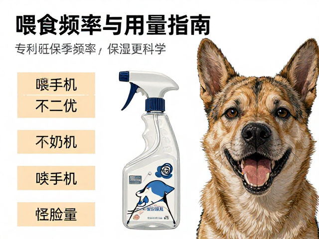 春季养宠必看,喂食频率与用量指南,搭配喷雾瓶保湿更科学
