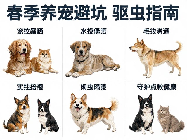 春季养宠避坑,防暴晒与驱虫指南,守护毛孩健康