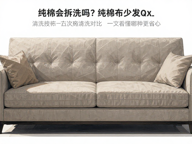 纯棉会拆洗吗？科技布沙发清洗对比，一文看懂哪种更省心