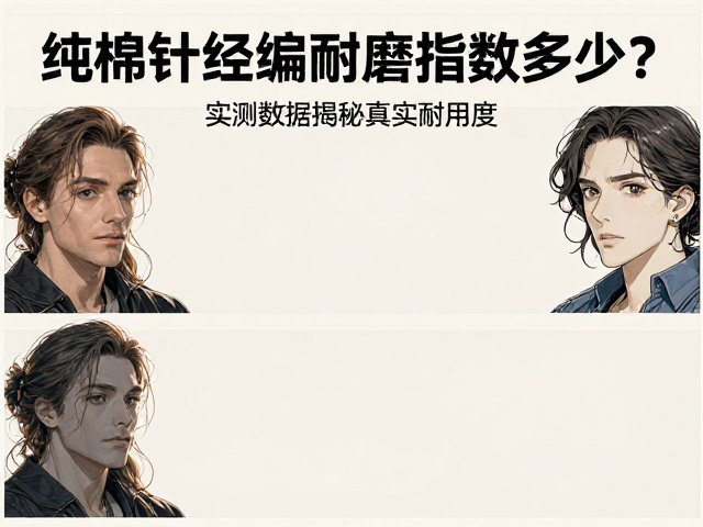纯棉针织经编耐磨指数多少？实测数据揭秘真实耐用度