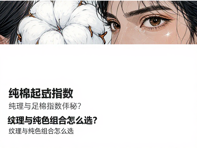 纯棉起球指数揭秘，纹理与纯色组合怎么选？避坑指南