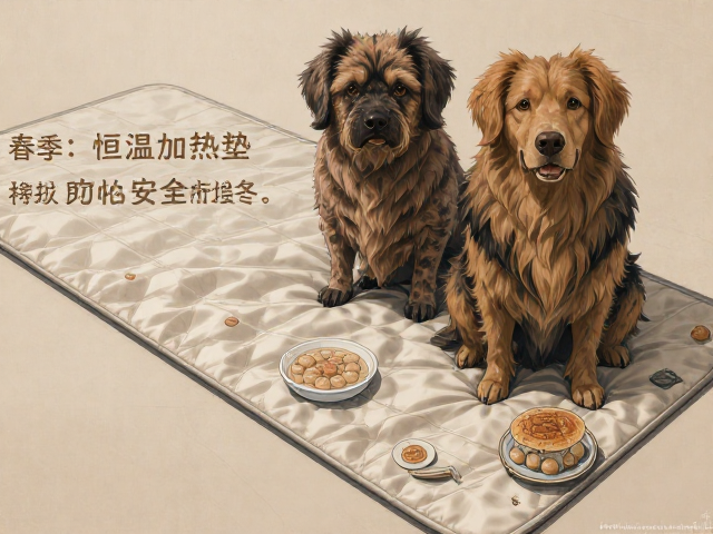 春季恒温加热垫怎么选？搭配食物种类助宠物舒适过冬