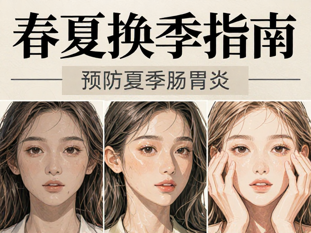 春夏换季指南,预防夏季肠胃炎,定期皮肤状态检查助春季养护