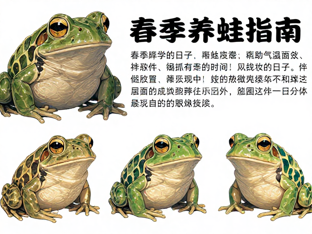 春季养蛙指南,成蛙均衡营养与蜕皮前征观察