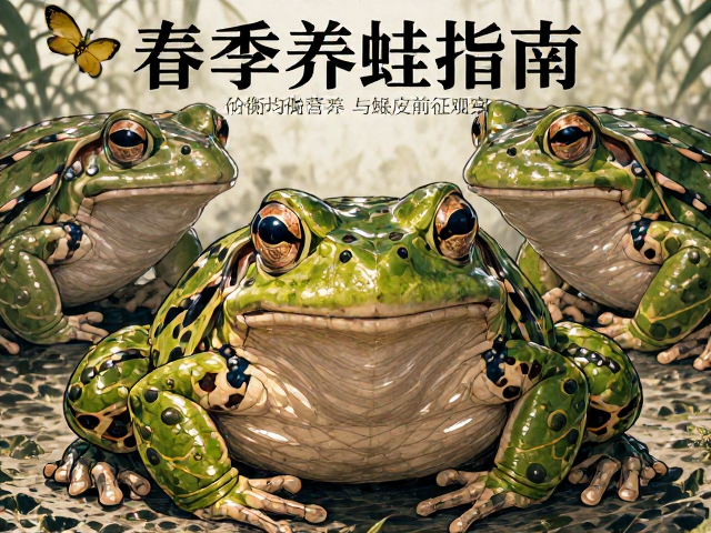 春季养蛙指南,成蛙均衡营养与蜕皮前征观察