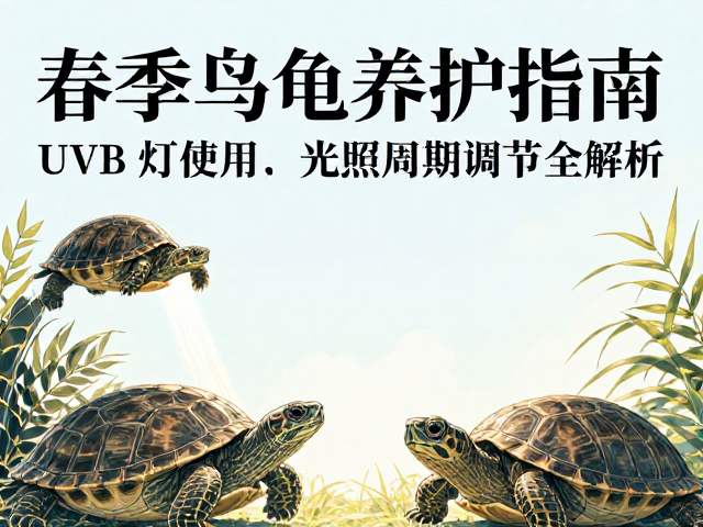 春季乌龟养护指南,UVB灯使用与光照周期调节全解析