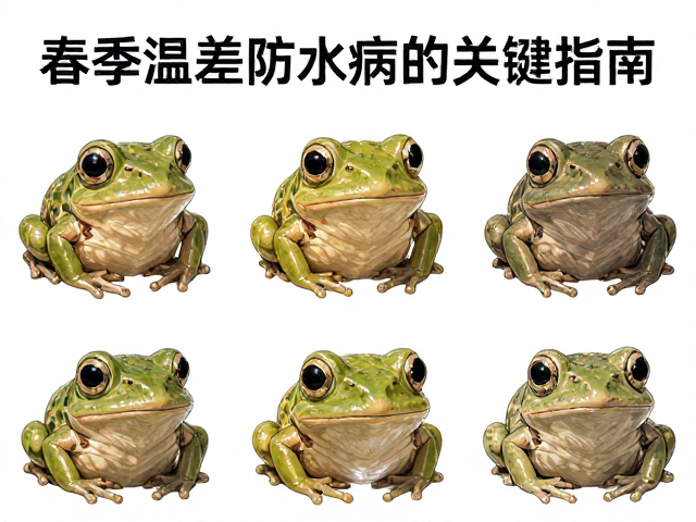 春季温差大如何养蛙?检查蛙体健康防病的关键指南