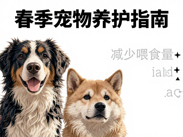 春季宠物养护指南,减少喂食量与温湿度计使用技巧