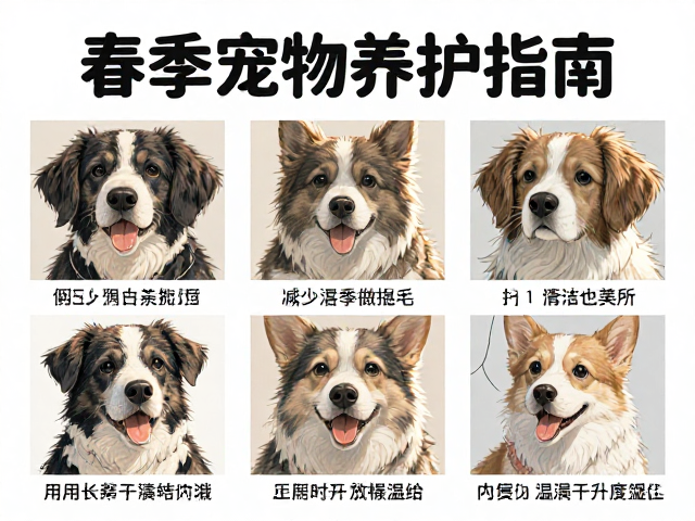 春季宠物养护指南,减少喂食量与温湿度计使用技巧