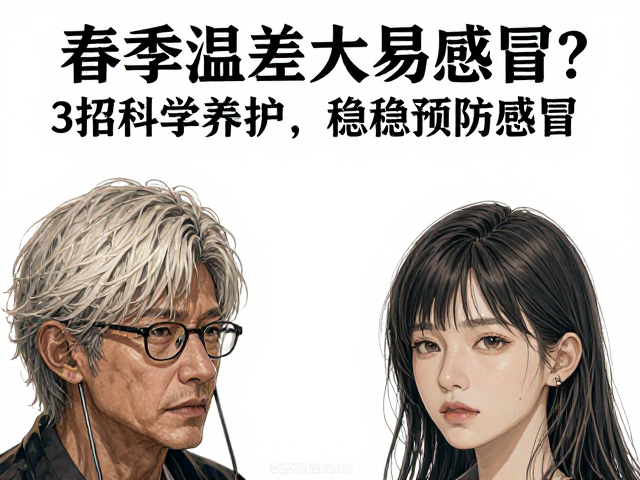 春季温差大易感冒?3招科学养护,稳稳预防感冒
