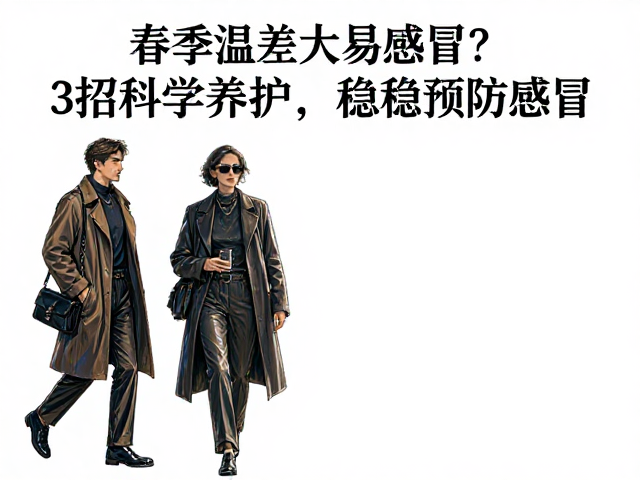 春季温差大易感冒?3招科学养护,稳稳预防感冒