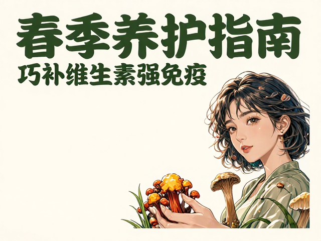 春季养护指南,防真菌感染,巧补维生素强免疫