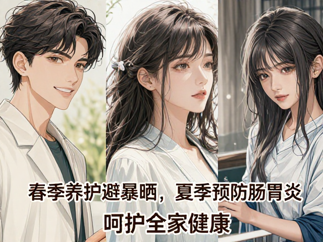 春季养护避暴晒,夏季预防肠胃炎,呵护全家健康