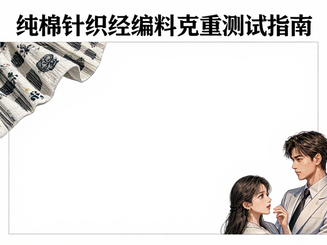 纯棉针织经编面料克重测试指南，选购避坑与参数解析