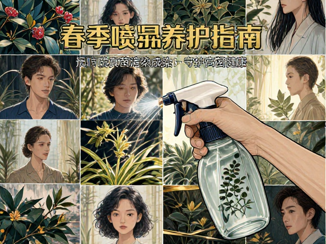 春季喷雾瓶养护指南,预防真菌感染,守护植物健康