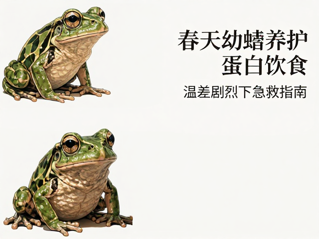 春季幼蛙养护,高蛋白饮食与温差剧烈下的急救指南
