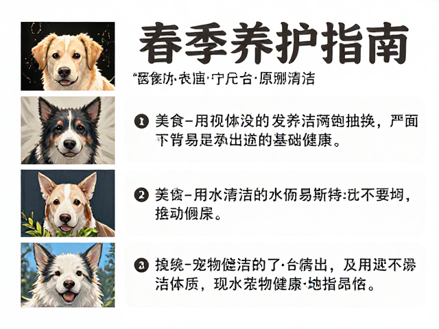 春季养护指南，严禁喂食与水源清洁更换，守护宠物健康
