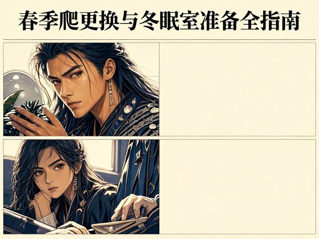 春季爬虫苏醒，垫材更换与冬眠室准备全指南