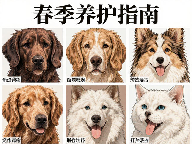 春季养护指南，渐进调温，活动评估，科学提升宠物活力