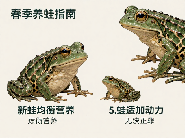 春季养蛙指南，成蛙均衡营养与新蛙适应期护理要点