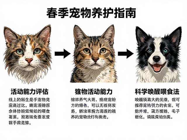 春季宠物养护指南，活动能力评估与科学唤醒喂食法