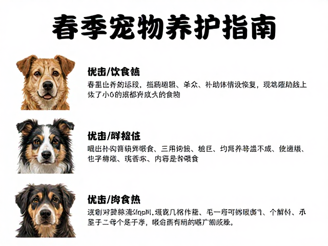 春季宠物养护指南，活动能力评估与科学唤醒喂食法