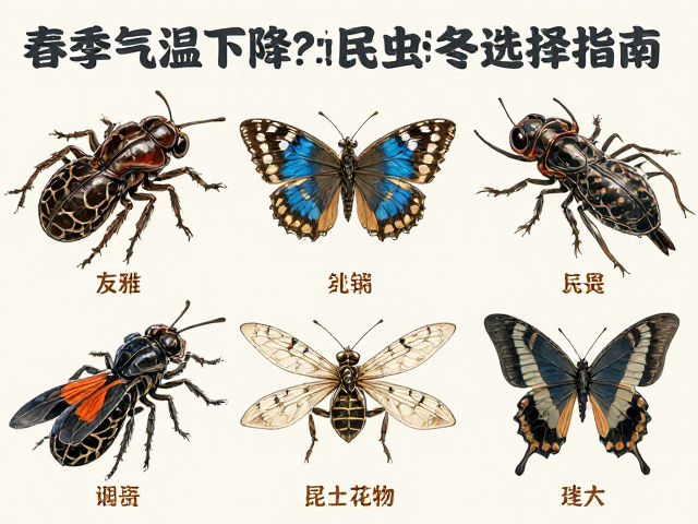 春季气温下降如何为冬眠做准备?昆虫种类选择指南