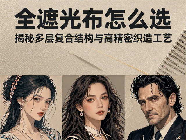 全遮光布饰制品怎么选？揭秘多层复合结构与高精密织造工艺