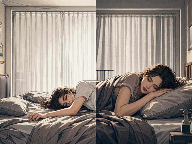 卧室睡眠区选全遮光还是半遮光？30%-70%透光率实测与选购指南