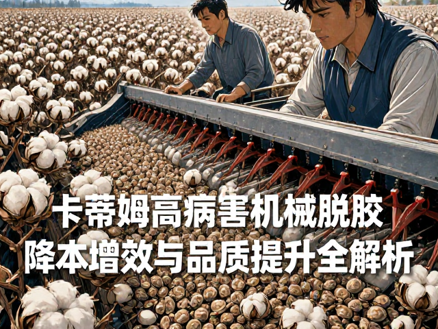 卡蒂姆高病害区机械脱胶，降本增效与品质提升全解析