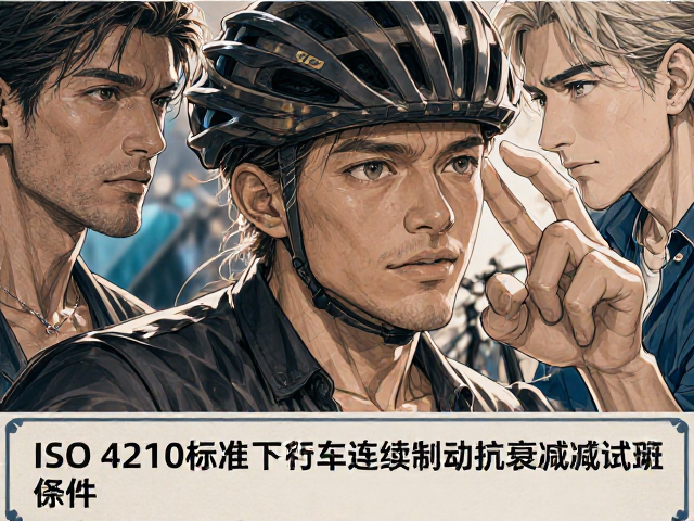 ISO 4210标准下自行车连续制动抗衰减测试条件详解