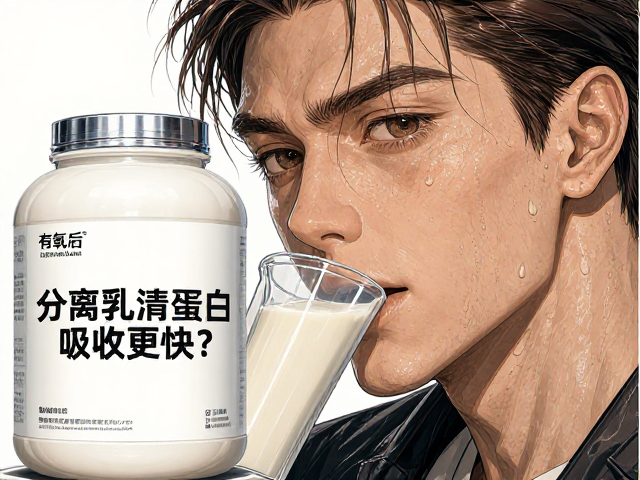 有氧后喝蛋白粉加牛奶好吗?分离乳清蛋白吸收更快?