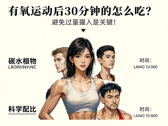 有氧运动后30分钟内怎么吃?避免过量摄入是关键