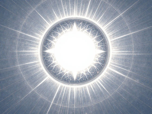 冷银蓝调下的太阳与天体,揭秘自然现象的神秘光影