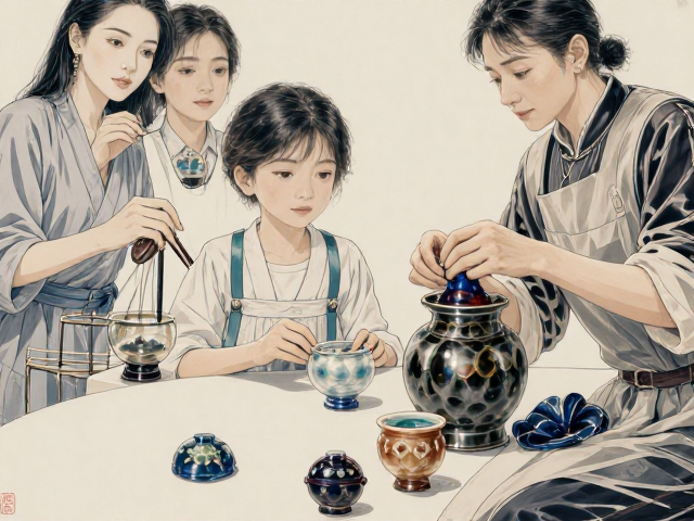 北京古法琉璃，釉面通透光泽，探秘非遗产地与工艺之美