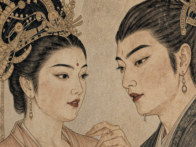 古代蜡彩与坦培拉渊源，岩画刻画中的线性轮廓艺术解析