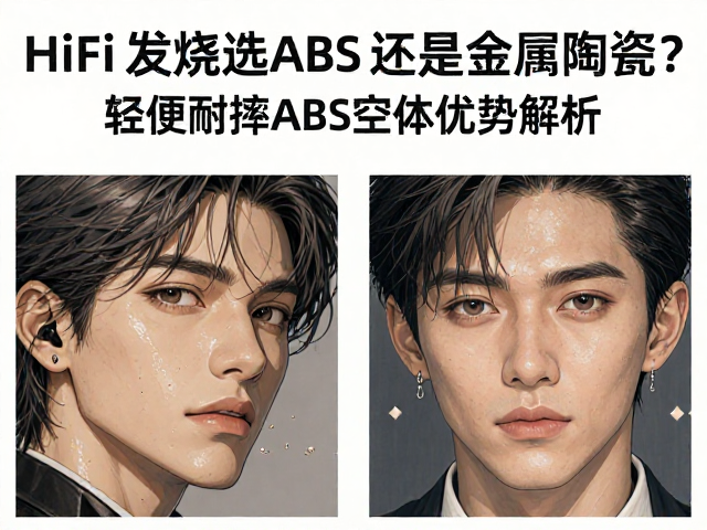 HiFi发烧选ABS还是金属陶瓷?轻便耐摔ABS腔体优势解析