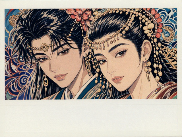 北京1993-2002第六版普票，剪纸与敦煌壁画的艺术交融