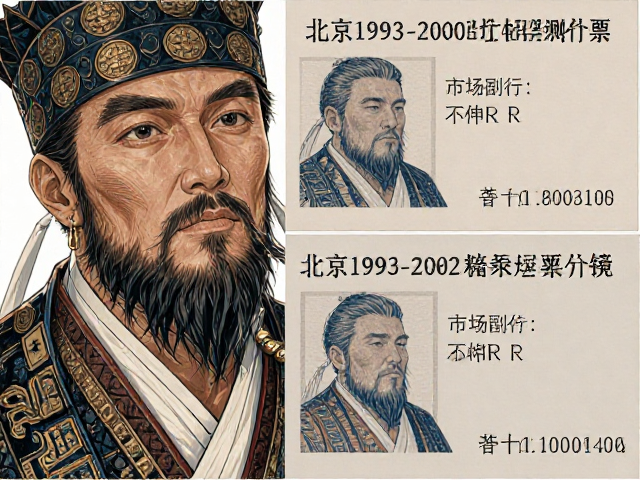 北京1993-2002普票测试票，孔子图案版别解析与价值