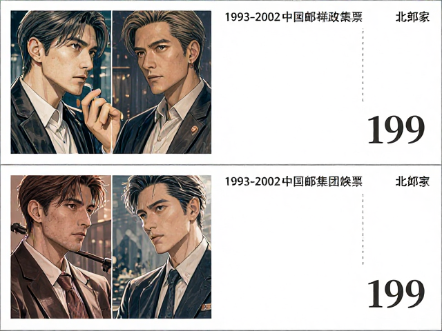 北京第六版普票方连收藏指南，1993-2002中国邮政集团发行版